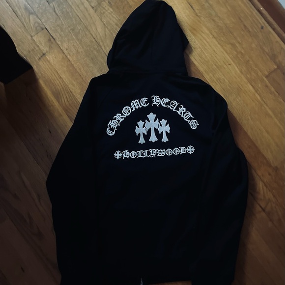 Chrome Hearts Embroidered Hollywood Zip Up - Picture 2 of 7